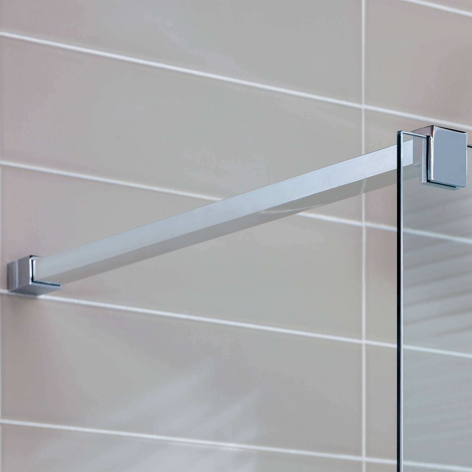 Panel fijo para ducha GLASS 100cm
